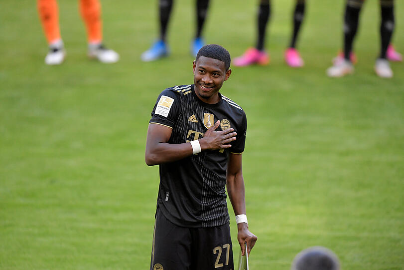 David Alaba: Von 2008 bis 2021 beim FC Bayern.