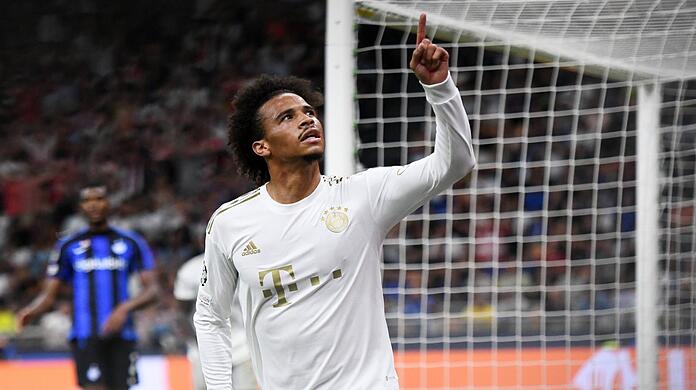 Fingerzeig an die Kritiker? Leroy Sané war in Mailand Bayerns Unterschiedsspieler.