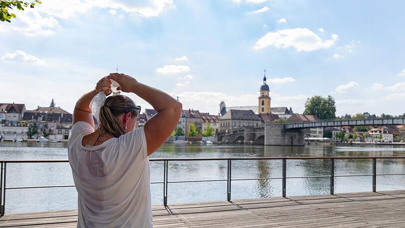 In Kitzingen ist es oft besonders hei&szlig;.