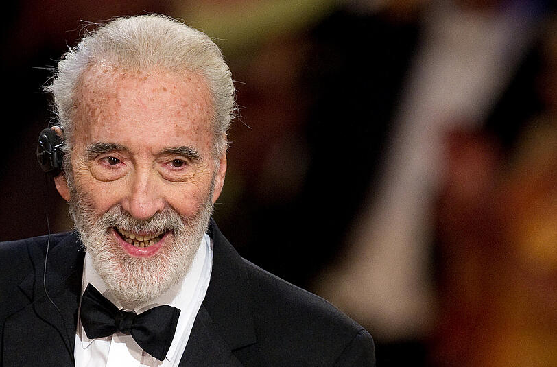 Christopher Lee starb im Alter von 93 Jahren in einer Londoner Klinik