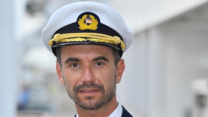 Florian Silbereisen alias Kapitän Max Parger in "Das Traumschiff"