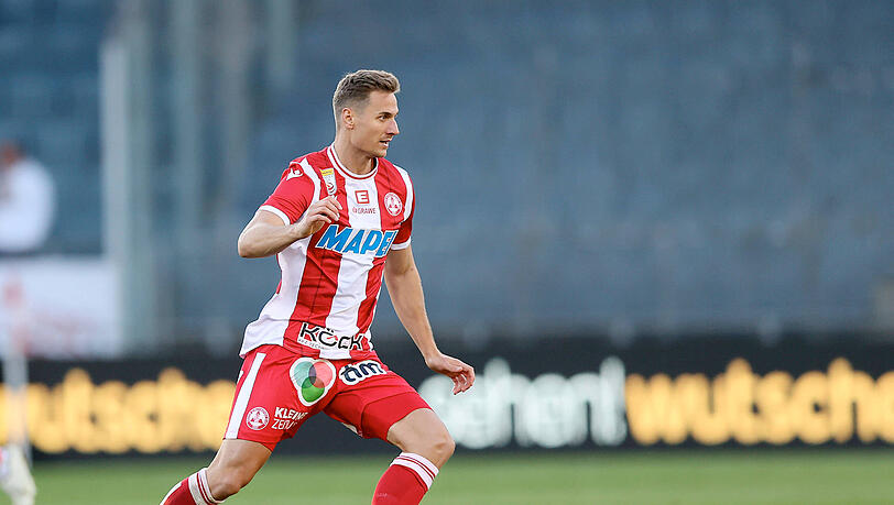 Wäre fast wieder beim TSV 1860 gelandet, kickt nun beim Grazer AK: Dennis Dressel.