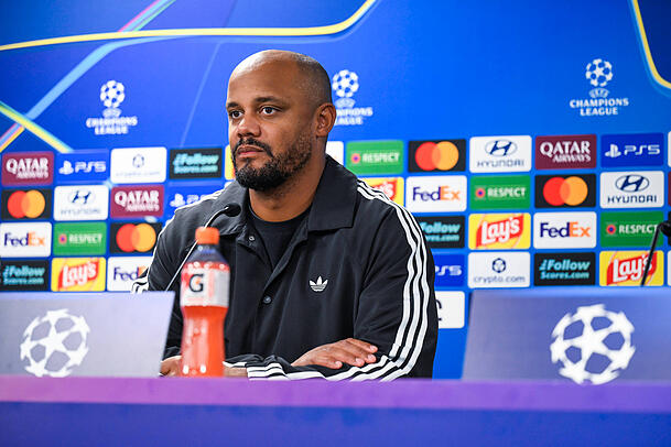 Bleibt ruhig: Bayern-Cheftrainer Vincent Kompany.