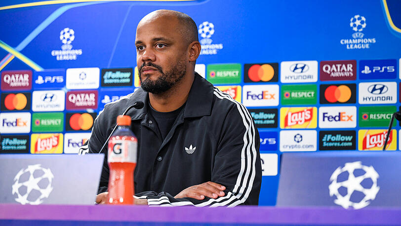 Bleibt ruhig: Bayern-Cheftrainer Vincent Kompany.