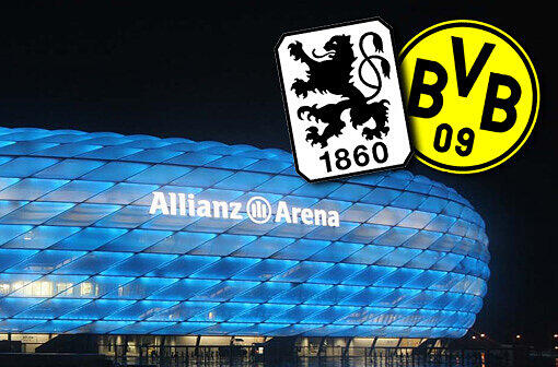 Alle Infos vor, während und nach dem Pokal-Highlight TSV 1860 gegen Borussia Dortmund hier im AZ-Liveticker