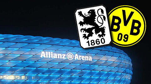 Alle Infos vor, während und nach dem Pokal-Highlight TSV 1860 gegen Borussia Dortmund hier im AZ-Liveticker
