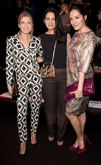 Ursula Karven, Minu Barati-Fischer und Johanna Klum (v.l.) bei Kilian Kerner
