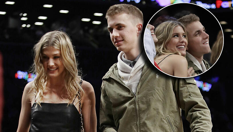 Wettschulden sind Ehrenschulden: Eugene Bouchard trifft den College-Studenten. Wettschulden sind Ehrenschulden: Eugene Bouchard trifft den College-Studenten.