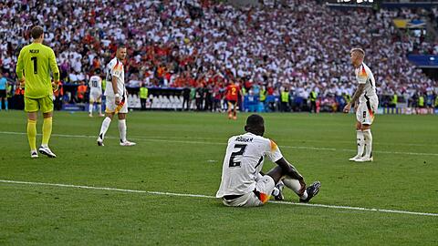 Antonio Rüdiger leistete sich beim 1:2 der Spanier einen entscheidenden Stellungsfehler.