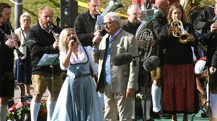 Marianne und Michael sangen noch einmal ihre Hits.