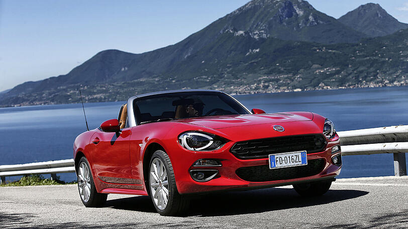 Wiedergeburt einer Legende - und das auf der Basis des Mazda MX-5: der Fiat 124 Spider.
