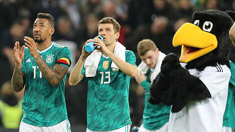 Keine Option mehr für die DFB-Elf: Boateng (l.) und Müller.