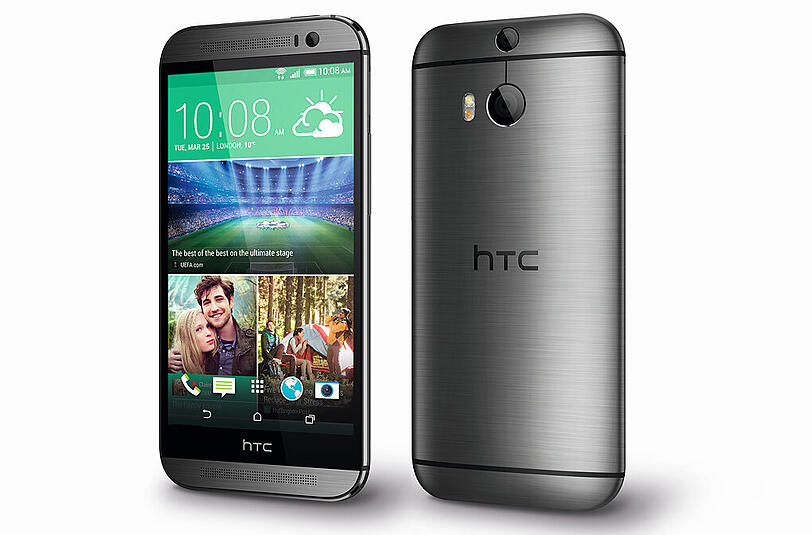 Schickes Smartphone: Mit dem neuen One M8 will HTC der Konkurrenz Paroli bieten.
