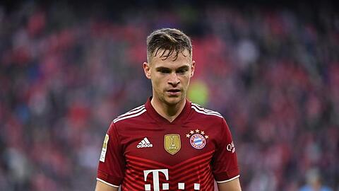 Ließ sich bis dato noch nicht gegen Corona impfen: Bayern-Star Joshua Kimmich, der sich in Selbstisolation befinden soll.