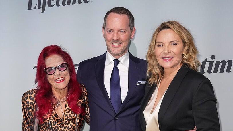 Patricia Field, Russell Thomas und Kim Cattrall beim "Variety Power of Women 2022"-Event in New York.