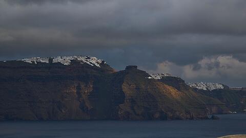 Ob die Gefahr eines großen Bebens auf Santorini vorbei ist, bleibt abzuwarten. (Archivfoto)