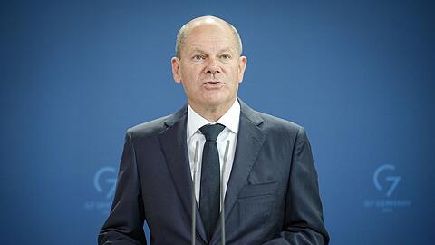 Bundeskanzler Olaf Scholz.