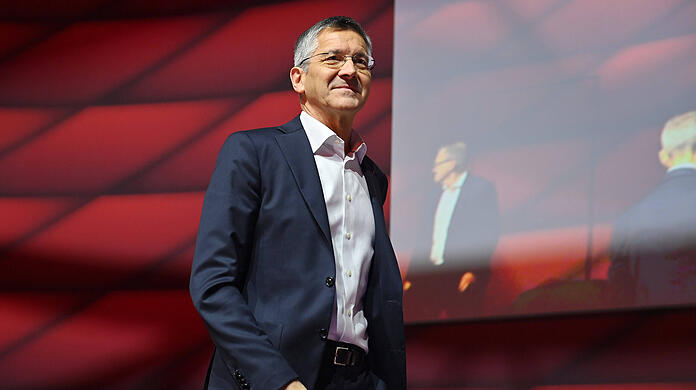 Will im Jubiläumsjahr die Marke von 400.000 Mitgliedern knacken: FCB-Präsident Herbert Hainer.