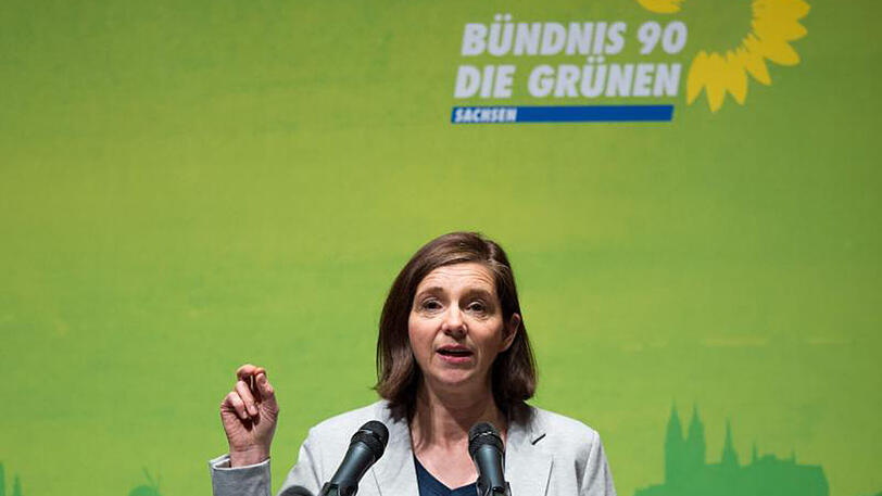Grünen-Spitzenkandidatin Katrin Göring-Eckardt: "Die Große Koalition setzt auf Augenwischerei per Gesetz, wir setzen auf schnelle Asylverfahren und funktionierende Rückführungsübereinkommen."