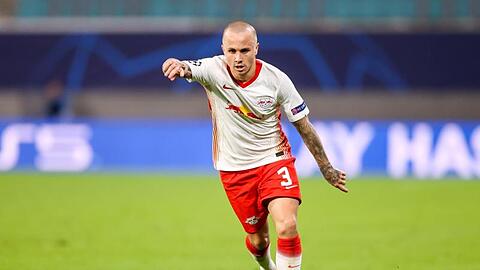Angelino ist mit Leipzig in Manchester gefordert.