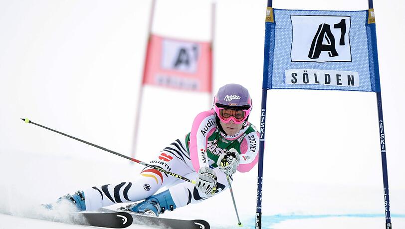 Immerhin Rang elf in Sölden: Maria Höfl-Riesch. Immerhin Rang elf in Sölden: Maria Höfl-Riesch.