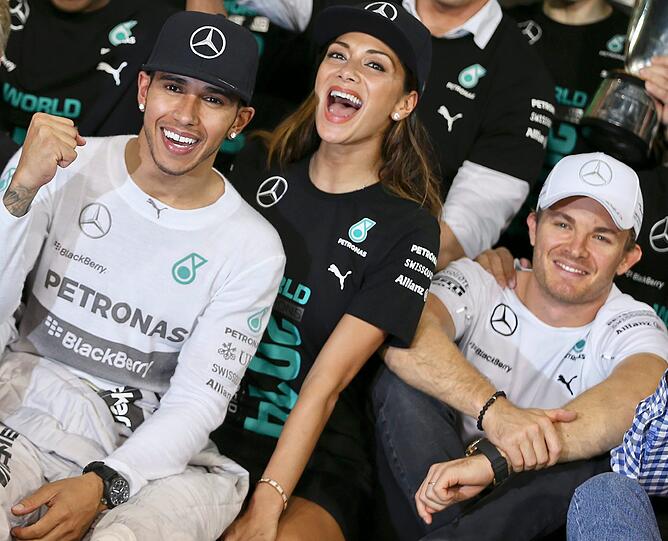 Nico Rosberg kann sogar schon wieder lachen.