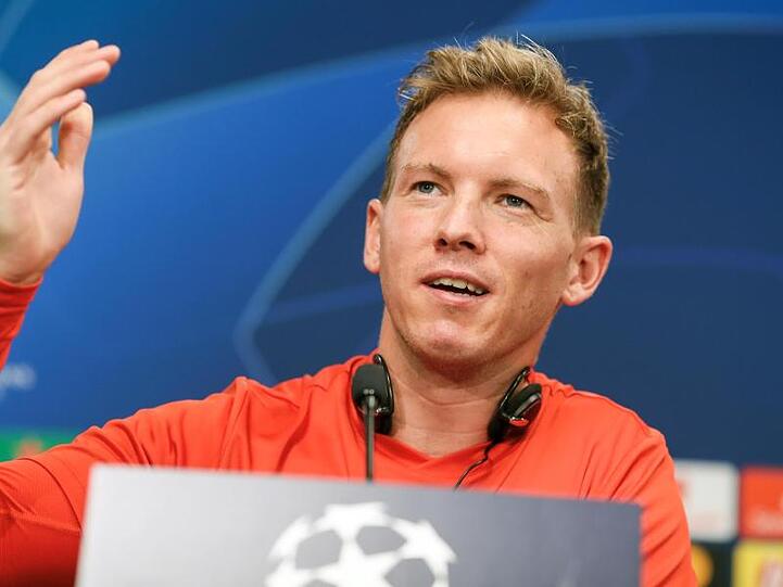 Ist mit seinen Leipzigern gegen St. Petersburg gefordert: RB-Coach Julian Nagelsmann.