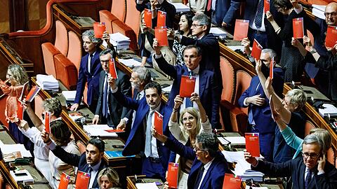 Der Senat in Rom billigte das neue KI-Rahmengesetz mit großer Mehrheit. (Archivbild)