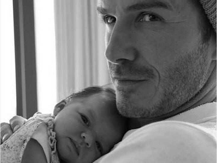 David Beckham postete auf Instagram sein Lieblingsfoto von sich und Tochter Harper