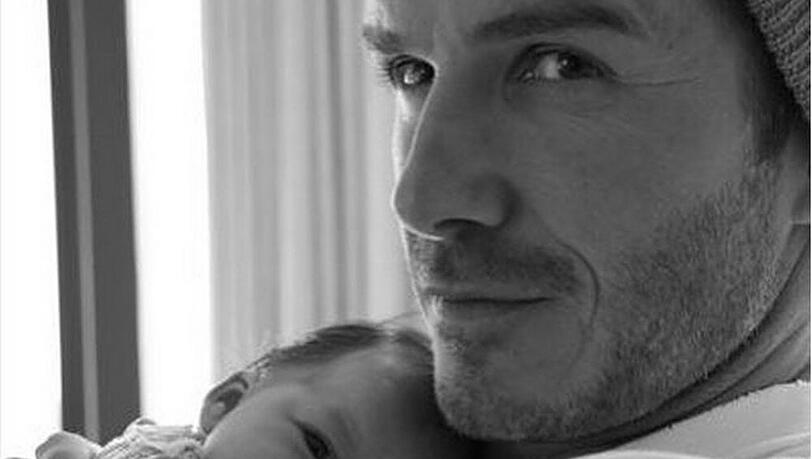David Beckham postete auf Instagram sein Lieblingsfoto von sich und Tochter Harper David Beckham postete auf Instagram sein Lieblingsfoto von sich und Tochter Harper
