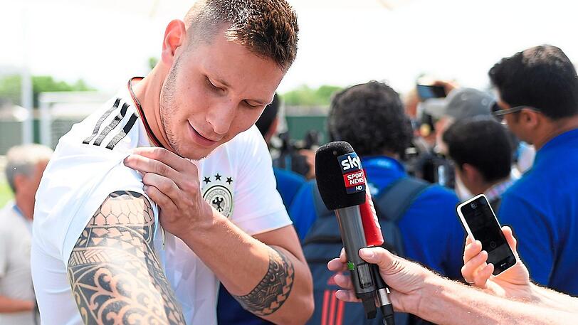 Zeigt in Sotschi seine Maori-Tattoos: Deutschlands Nationalspieler Niklas Süle, der beim Confed Cup eine tragende Rolle spielt.