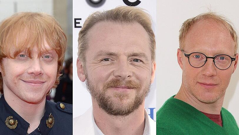 Rupert Grint, Simon Pegg oder doch Simon Schwarz (v.l.) als Boris Becker? Vieles ist denkbar Rupert Grint, Simon Pegg oder doch Simon Schwarz (v.l.) als Boris Becker? Vieles ist denkbar