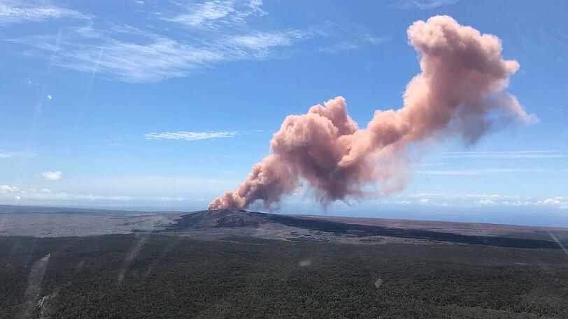 Spektakuläre Bilder: Der Kilauea-Vulkan auf Hawaii zeigt seine zerstörerische Kraft.