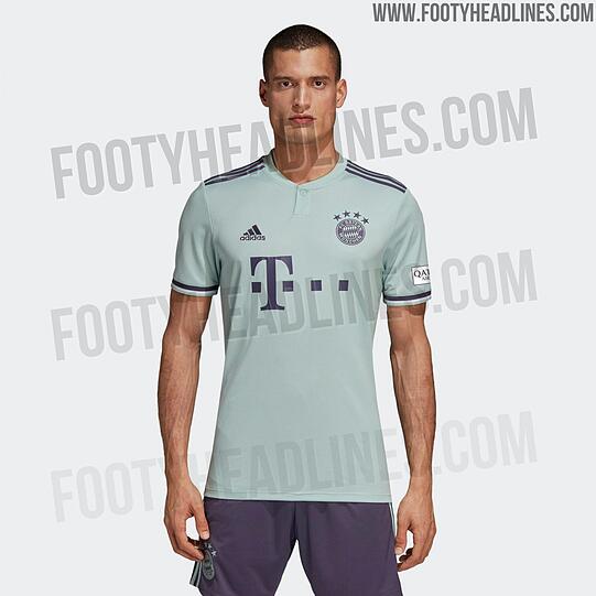 So sieht es also aus, das neue Auswärts-Trikot des FC Bayern.
