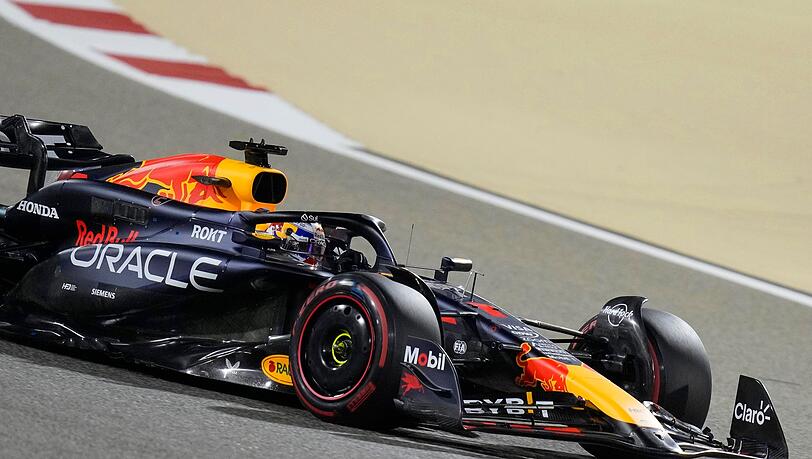 Sicherte sich für den Saisonauftakt in Bahrain die Pole Position: Max Verstappen.