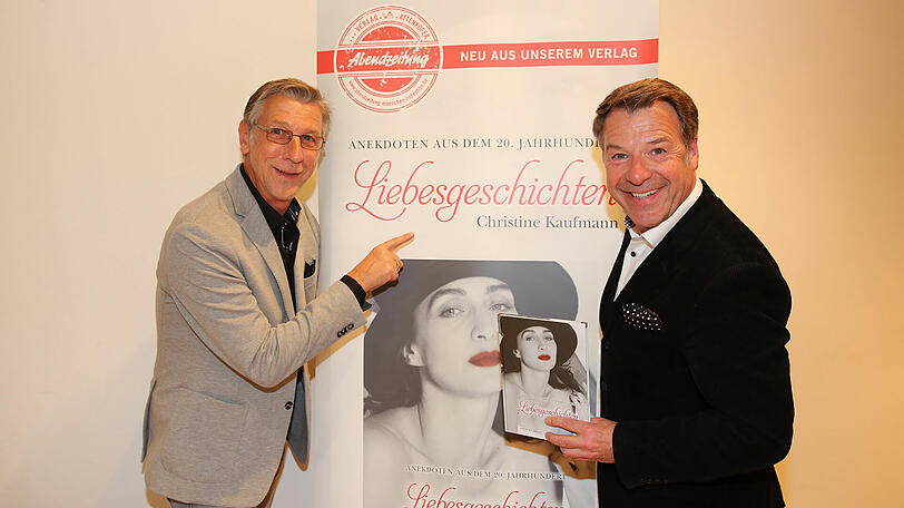Schlagerstar Patrick Lindner (r.) und sein Mann Peter Schäfer.