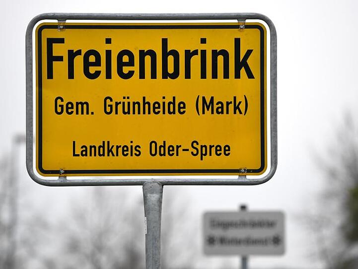 Die geplante Fabrik des Elektroauto-Herstellers Tesla soll in der Brandenburger Gemeinde Grünheide gebaut werden.