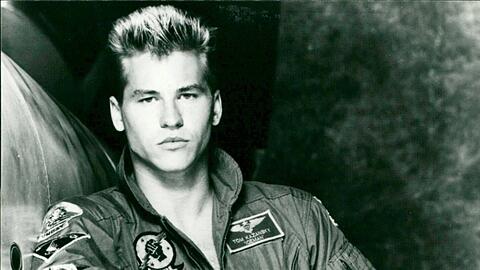 Val Kilmer verkörperte im Navy-Film "Top Gun" den Kampfpiloten "Iceman".