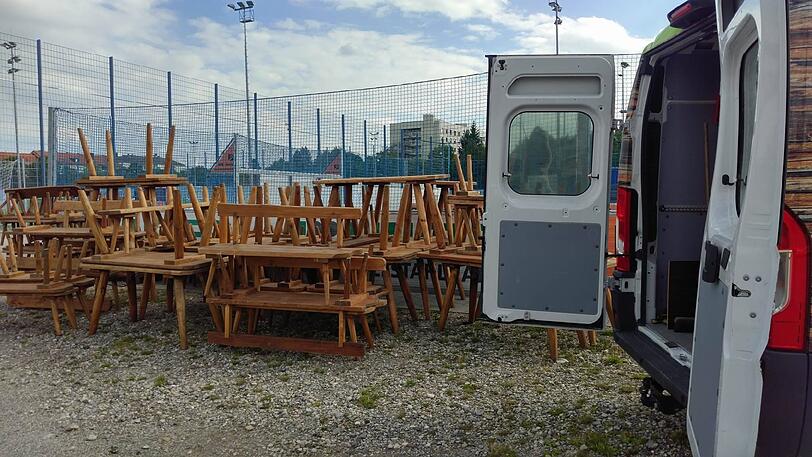 Uriges für die Wichtigen: Auf dem Sechzig-Gelände wird eine VIP-Hütte aufgestellt.