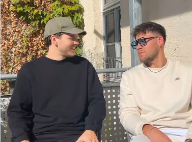 Quirin Eberl und Christoph Fuchs bilden das Musik-Duo Miami Boys. Aus einem Werbespot mit Cora Schumacher machten sie einen Remix. Quirin Eberl und Christoph Fuchs bilden das Musik-Duo Miami Boys. Aus einem Werbespot mit Cora Schumacher machten sie einen Remix.