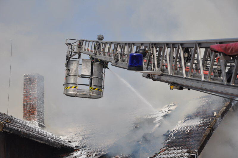 Wohnhausbrand in Eggenfelden: Die Bilder