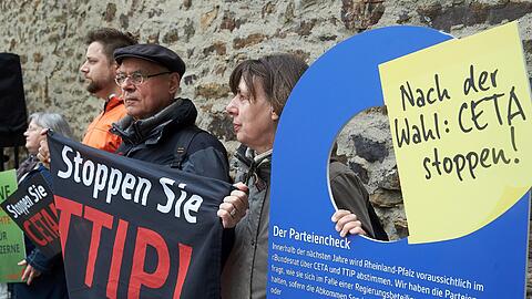 Das bereits ausgehandelte Ceta-Abkommen gilt als Blaupause für TTIP. Foto: Thomas Frey