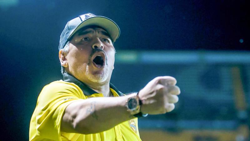 Hat erneut gesundheitliche Probleme: Diego Maradona. Hat erneut gesundheitliche Probleme: Diego Maradona.