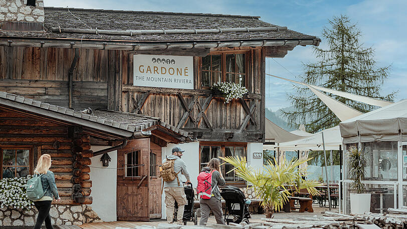 Gardoné -  The Mountain Riviera: Mediterranes Flair auf 1.700m am Fuße des Latemar.