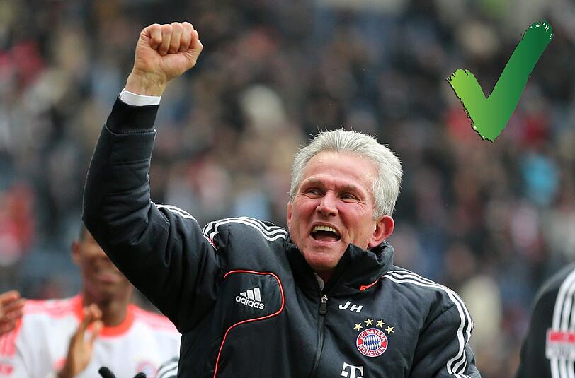 Ältester Meistertrainer: Jupp Heynckes (67)