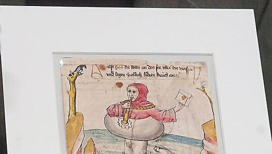 Der schwimmende Bote. Der schwimmende Bote.
