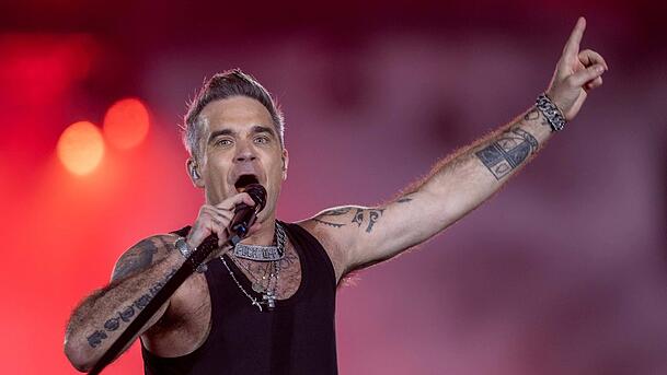 Robbie Williams hat am 27. August in München eingeheizt. Robbie Williams hat am 27. August in München eingeheizt.
