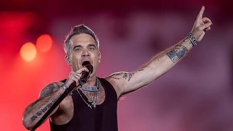 Robbie Williams hat am 27. August in München eingeheizt.