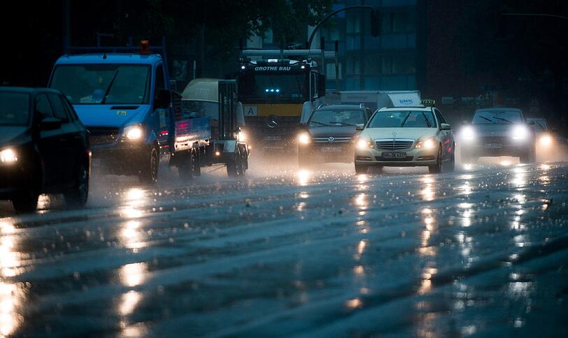 Schwere Unwetter über dem Norden Deutschlands