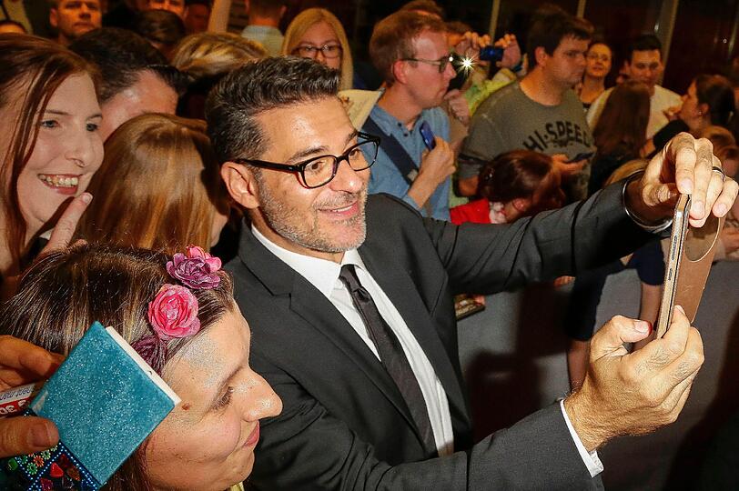 Zeit für Selfies mit den Fans: Rick Kavanian